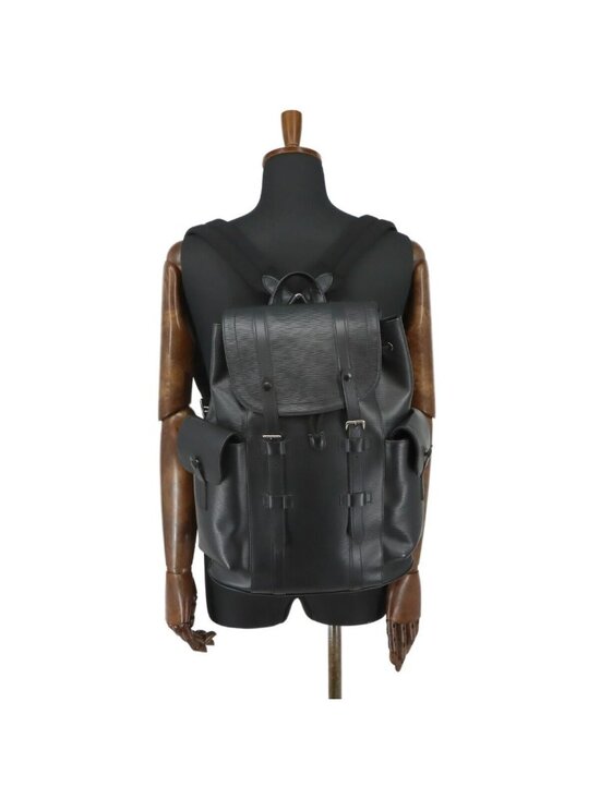 Louis Vuitton Epi Christopher PM Backpack Leather Noir